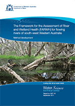 Framework for the Assessment of River & Wetland Health - early method development for SWIRC